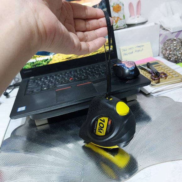 Pro Touch 10 Meter Measurement Tape Black Yellow Tape Measure - Picture 5 of 7